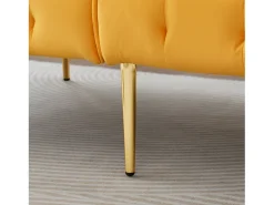 Sofá multifuncional 2 lugares - encosto ajustável - braços ajustáveis - Veludo -^ModernLuxe New