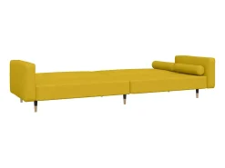Sofá-cama 2 lugares com duas almofadas veludo^vidaxl Outlet