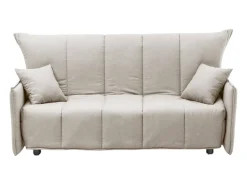 Sofá-cama Dabarc, sofá de 3 lugares, 100% Fabricado na Itália, Sofá da sala com abertura para carrinho, em tecido acolchoado, com braços padrão, 190x90h85 cm,*Talamo Italia Clearance