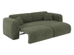 Sofá-cama de 4 lugares em tecido mesclado POGNI da*Maison Céphy Outlet