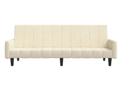 Best Sofá-cama de 2 lugares veludo cor PT737270 Sofá
