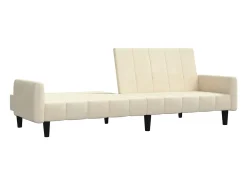 Best Sofá-cama de 2 lugares veludo cor PT737270 Sofá