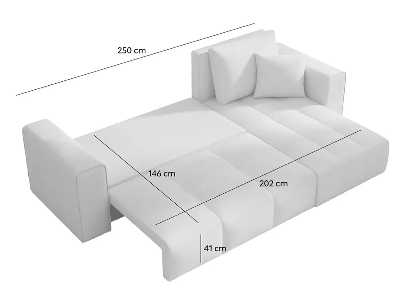 Sofá-cama de canto conversível de 4 lugares em veludo BRIGHTON com baú - Estilo contemporâneo, estrutura em madeira maciça^Concept-Usine Outlet