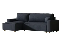 Sofá-Cama de Canto em Veludo Cotelê COSY 4 Lugares*Concept-Usine Clearance