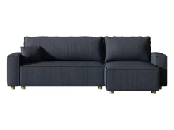 Sofá-Cama de Canto em Veludo Cotelê COSY 4 Lugares*Concept-Usine Clearance
