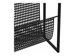 Suporte de revistas 35x15x45 cm aço^vidaxl New