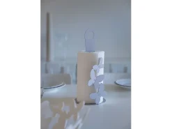 Suporte de rolo de mesa Butterfly , aço moderno para até 3 rolos, ideal para banheiro e cozinha, feito na Itália^ Discount