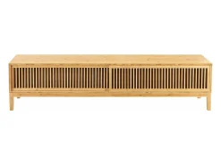 Suporte de TV em bambu 160 x 40 x 38 cm cor natural 03_0007873*Helloshop26 Discount