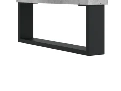 Suporte de TV multimídia prateleira de TV aparador de TV sala de jantar sala de estar quarto 1035 x 30 x 50 cm madeira projetada cinza 02_0025644^Helloshop26 Discount
