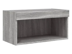 Suporte de TV multimídia prateleira de TV buffet de TV sala de jantar sala de estar quarto com LED 8 peças Sonoma Engineered Wood cinza 02_0029483*Helloshop26 Best