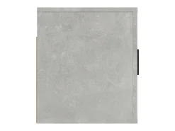 Suporte de TV multimídia prateleira de TV aparador de TV montado na parede adequado para sala de jantar sala de estar quarto 80 x 34,5 x 40 cm cinza 02_0027805*Helloshop26 Hot