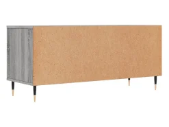 Clearance Suporte de TV multimídia prateleira de TV buffet de TV sala de jantar sala de estar quarto sonoma 100 x 345 x 445 cm madeira projetada cinza 02_0028325 Móvel De Tv