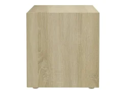 Suporte de TV multimídia prateleira de TV aparador de TV sala de jantar sala de estar quarto carvalho Sonoma 37 x 35 x 37 cm madeira de engenharia marrom 02_0027525^Helloshop26 New