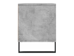 Suporte multimídia para TV prateleira para TV aparador para TV sala de jantar sala de estar quarto 100 x 34,5 x 44,5 cm madeira industrializada cinza 02_0025478 Móvel De Tv