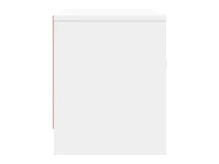 Suporte multimídia para TV prateleira para TV aparador armário para TV sala de jantar sala de estar quarto 102 x 30 x 37,5 cm madeira engenheirada branca 02_0025555^Helloshop26 New