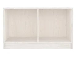 Suporte multimídia para TV prateleira para TV aparador armário para TV sala de jantar sala de estar quarto 70 x 33 x 42 cm madeira maciça de pinho 02_0026176^Helloshop26 Sale