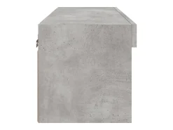 Suporte multimídia para TV prateleira para TV aparador móvel para TV para sala de jantar sala de estar quarto com luzes LED 60 x 30 x 30 cm cinza 02_0026606*Helloshop26 Clearance