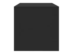 Suporte multimídia para TV prateleira para TV aparador para TV sala de jantar sala de estar quarto 120 x 40 x 40 cm madeira engenheirada preta 02_0025870*Helloshop26 Online
