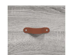 Suporte multimídia para TV prateleira para TV aparador para TV sala de jantar sala de estar quarto Sonoma 150 x 30 x 50 cm madeira industrializada cinza 02_0028401^Helloshop26 Online