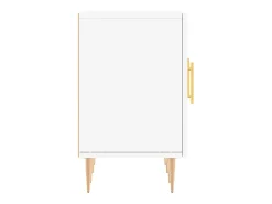 Suporte multimídia para TV prateleira para TV aparador para TV sala de jantar sala de estar quarto 150 x 30 x 50 cm madeira engenheirada branca 02_0025992^Helloshop26 Best