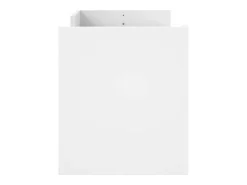 Suporte multimídia para TV prateleira para TV aparador para TV sala de jantar sala de estar quarto 100 x 35 x 40 cm madeira engenheirada branca 02_0025486*Helloshop26