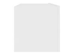 Suporte multimídia para TV prateleira para TV aparador para TV para sala de jantar sala de estar quarto 100 x 30 x 30 cm madeira engenheirada branca 02_0025432^Helloshop26 Online