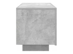 Suporte multimídia para TV prateleira para TV aparador para TV para sala de jantar sala de estar quarto 100 x 35 x 40 cm madeira industrializada cinza 02_0025490*Helloshop26