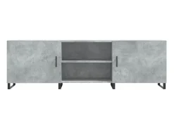Clearance Suporte multimídia para TV prateleira para TV aparador armário para TV sala de jantar sala de estar quarto 150 x 30 x 50 cm madeira industrializada cinza 02_0026000 Móvel De Tv