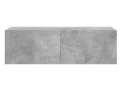 Suporte multimídia para TV prateleira para TV aparador para TV sala de jantar sala de estar quarto 100 x 30 x 30 cm madeira industrializada cinza 02_0025433 Móvel De Tv