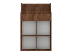Suporte p/ revistas infantis deriv. madeira carvalho castanho*vidaxl Clearance