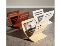 Suporte para jornais 30x29x36 cm natural^ Outlet