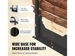 Suporte para Lenha Exterior de 12,7 Pés com Tampa SucceBuy, Suporte para Lenha 152" x 14,2" x 46,1" (Suporte para Lenha Exterior com Tampa)^ Discount