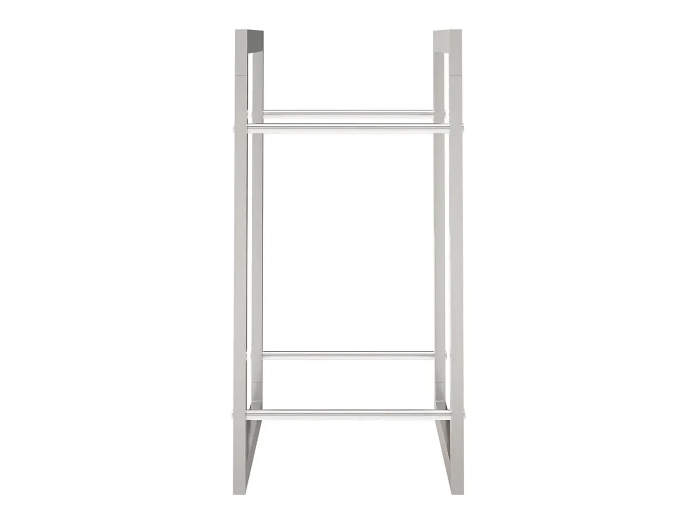Online Suporte para lenha 80x28x86 cm aço inoxidável PT928863 Acessórios De Arrumação
