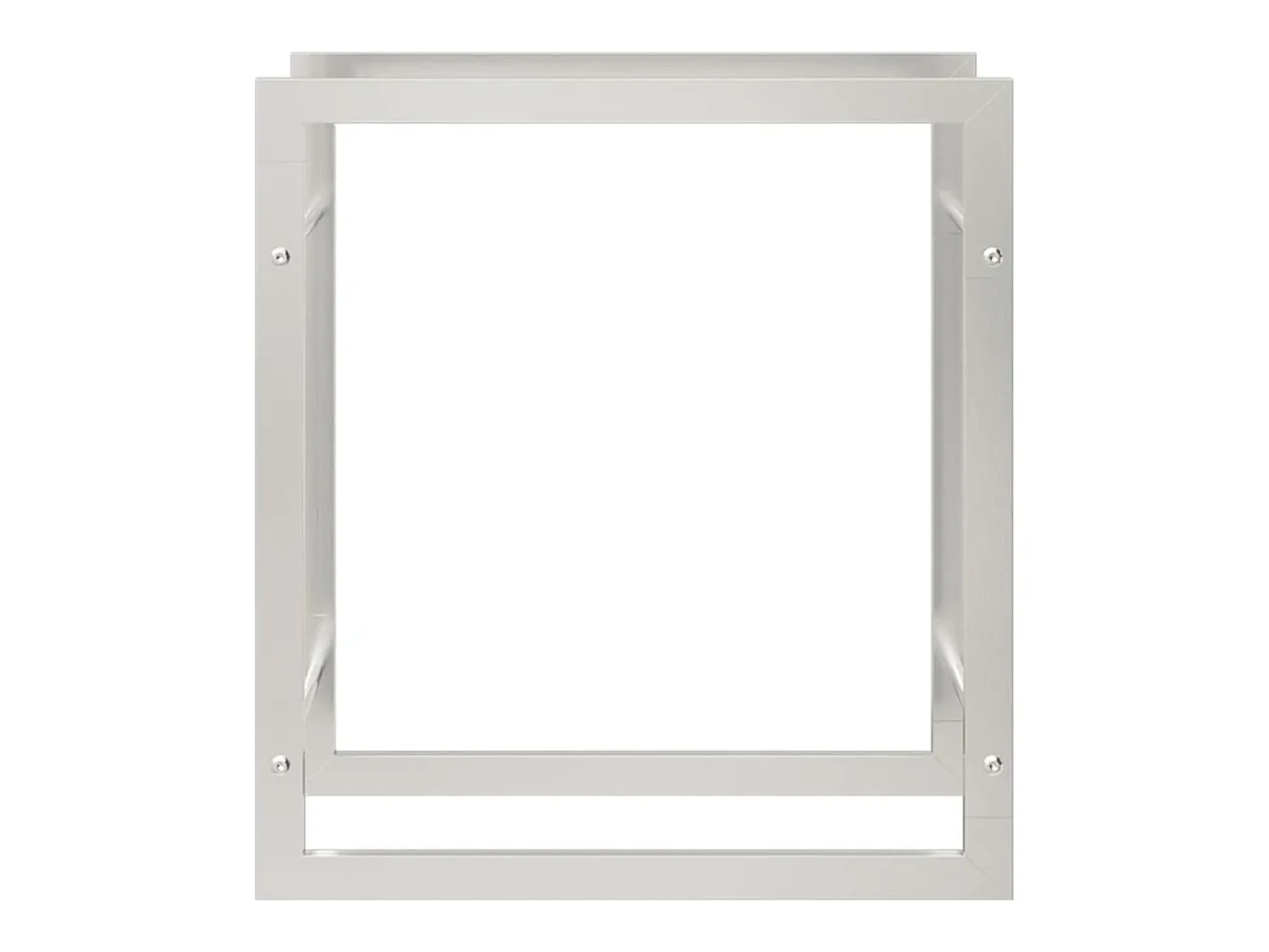 Online Suporte para lenha 80x28x86 cm aço inoxidável PT928863 Acessórios De Arrumação