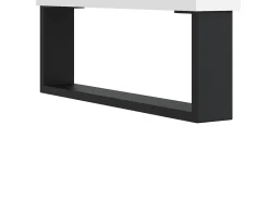 Suporte para TV multimídia prateleira para TV aparador armário para TV sala de jantar sala de estar quarto 103,5 x 30 x 50 cm madeira engenheirada branca 02_0025640^Helloshop26 New