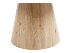 Table basse ronde collection TIGNES – Décor effet pin – D80 x H47 cm Mesa De Centro