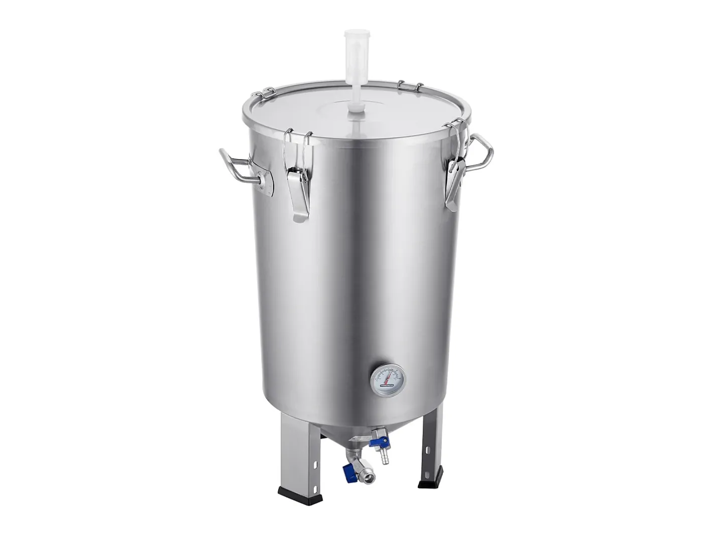Acessório Vinho E Bar*Tanque de Fermentação, SucceBuy Kit de Tanque de Fermentação Doméstica de Aço Inoxidável de 30 L com Fermentador de Cerveja