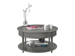 Tinto | Mesa de centro 90 cm em mármore / aço*Dorel Home Clearance