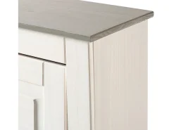 Loft24 Móvel De Arrumação|Sapateira*Toby | Sapateira com 3 abas em pinho cinzento Branco