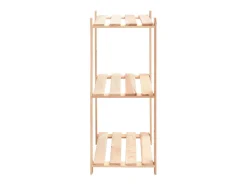 Unidade arrumação c/ 3 prateleiras 60x38x90 cm pinho 150 kg PT564686* Sale