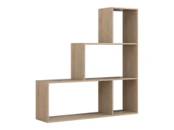 Wood Stand Stair Shelf Stepped Shelf Shelf Room Divider Bookshelf Dubila M (Sonoma Oak)*VCM New