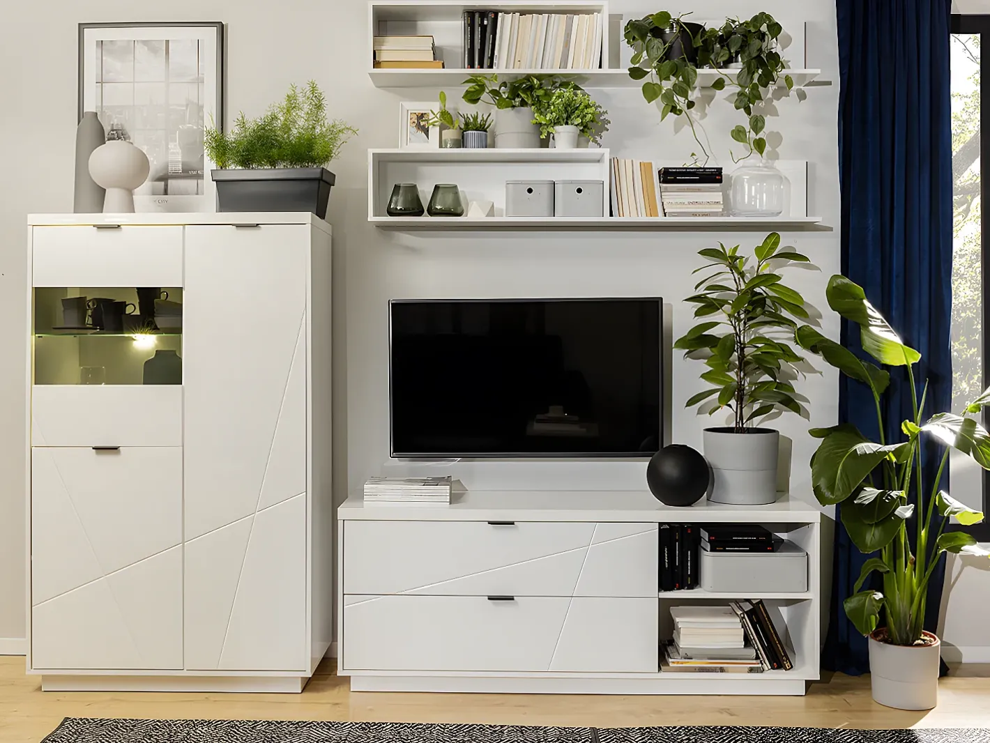 Vitrina de 3 portas Sven*Petits-Meubles Discount