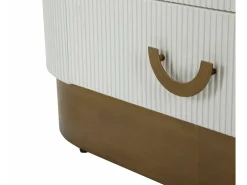 Vitrina de zibelina, Aparador expositor, Vitrina multiusos, Aparador de sala, 85x40 h160 cm, e Castanho*Dmora Discount