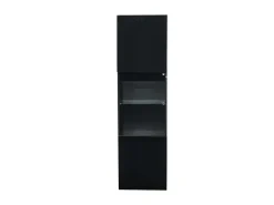 Vitrina 45x35x160 cm - com 2 portas - com iluminação LED - 1 prateleira de vidro -*ModernLuxe Sale