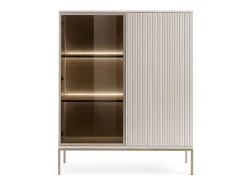 Vitrine AMBIHOME ANNA 02 - Caxemira, C104xA126xP39cm*