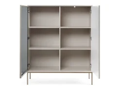 Vitrine AMBIHOME ANNA 02 - Caxemira, C104xA126xP39cm*