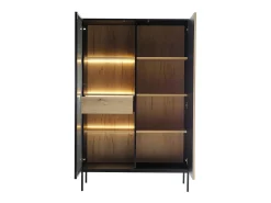Vitrine AMBIHOME ANNA 01 - Carvalho Wotan, C104xA166xP39cm* Clearance