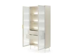 Vitrine, caxemira, 91,5 x 194,6 x 39,3 cm* Clearance