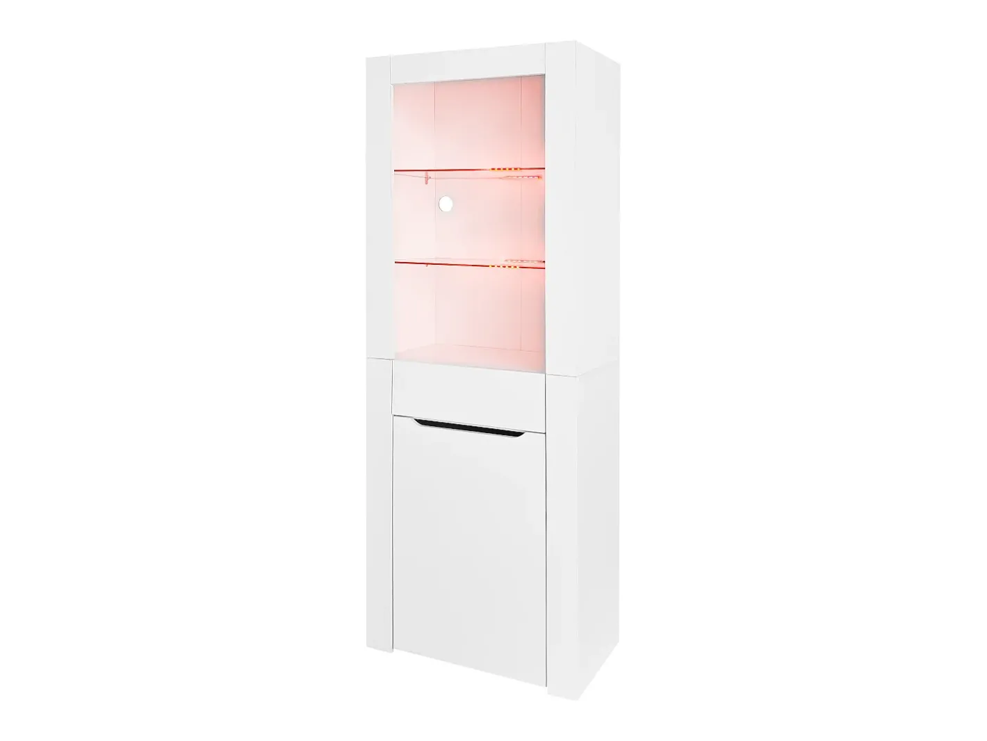 Online Vitrine com LED - A 165cm - grande espaço de arrumação - Vitrina
