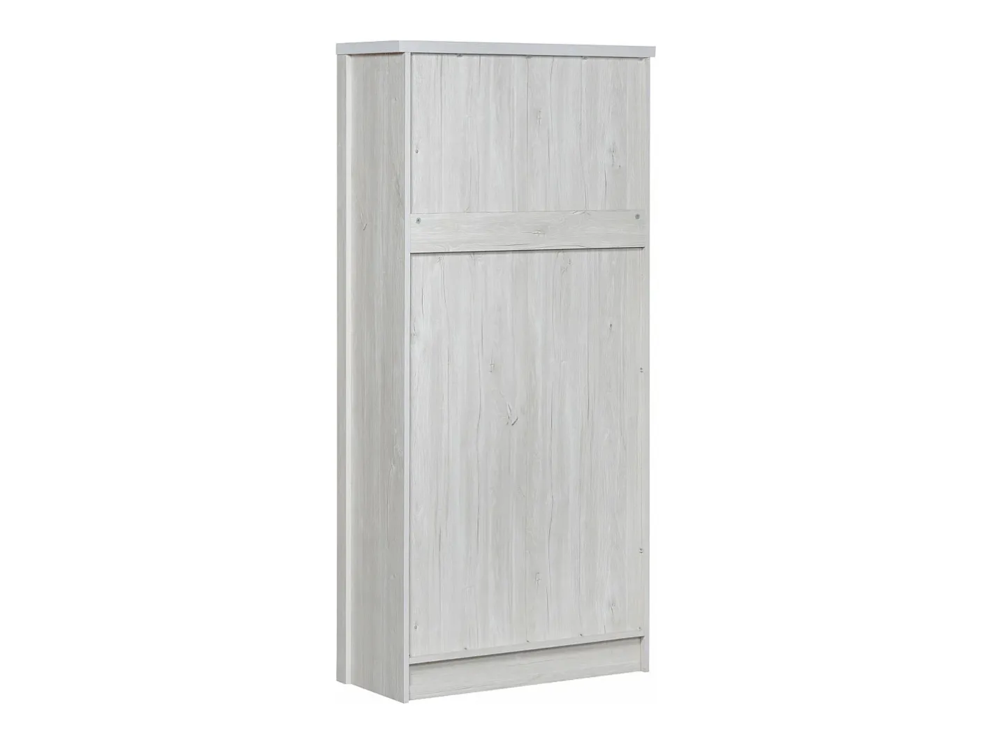 Vitrine 80x34x171 cm - com 2 portas de vidro - 3 gavetas - cinza + natural^ModernLuxe Online